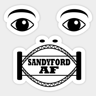 Sandyford AF Sticker